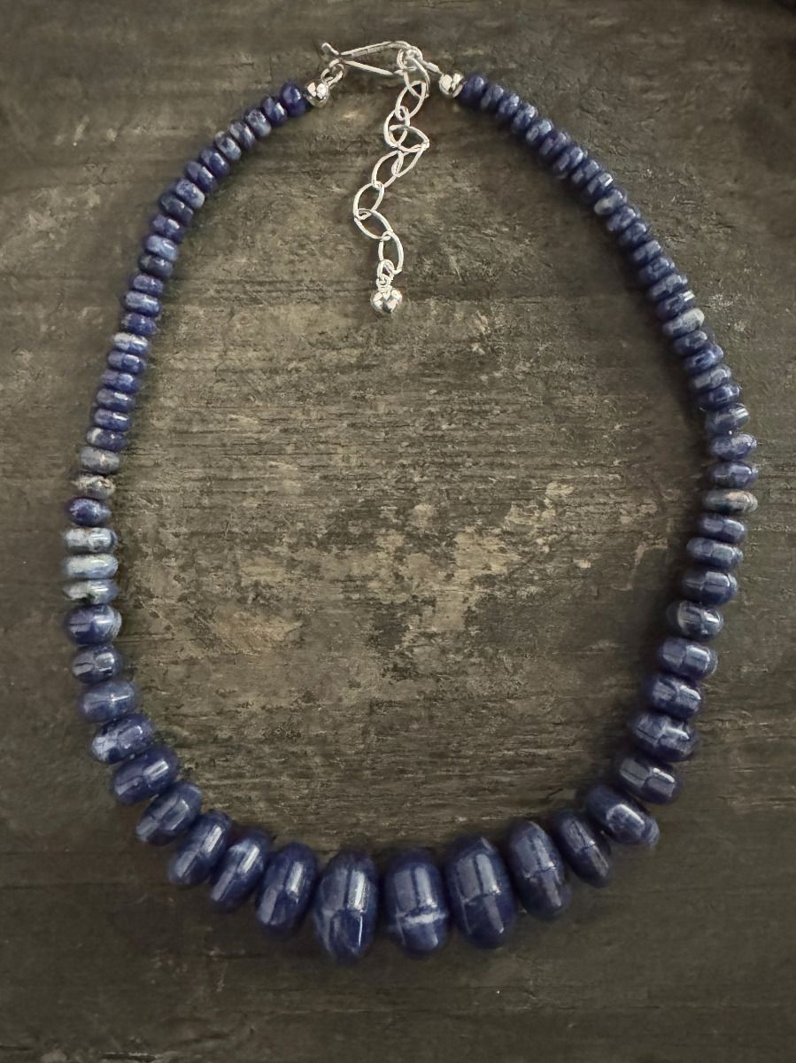 Sodalite Rondelle Necklace