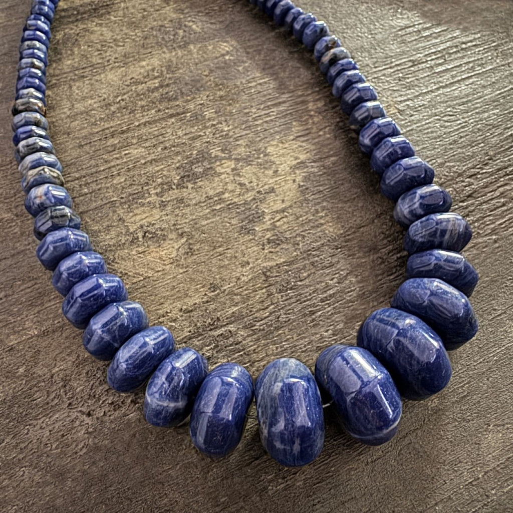 Sodalite Rondelle Necklace