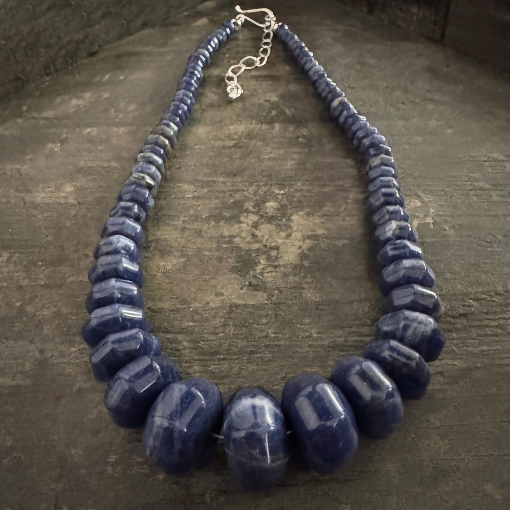 Sodalite Rondelle Necklace