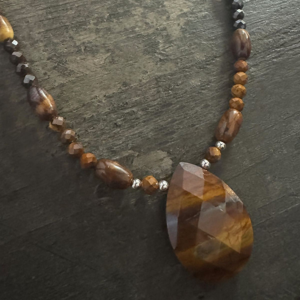 Desert Sunset Necklace and Pendant