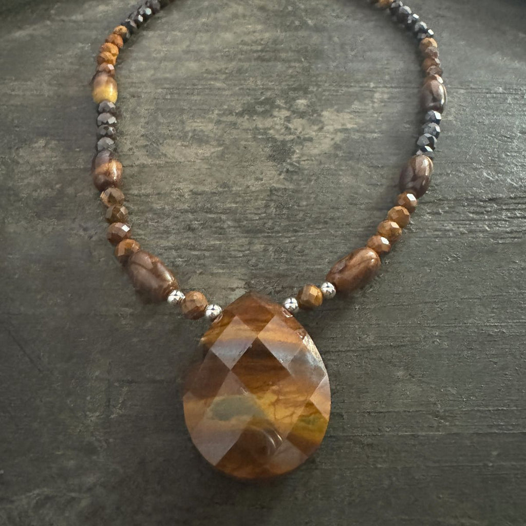 Desert Sunset Necklace and Pendant