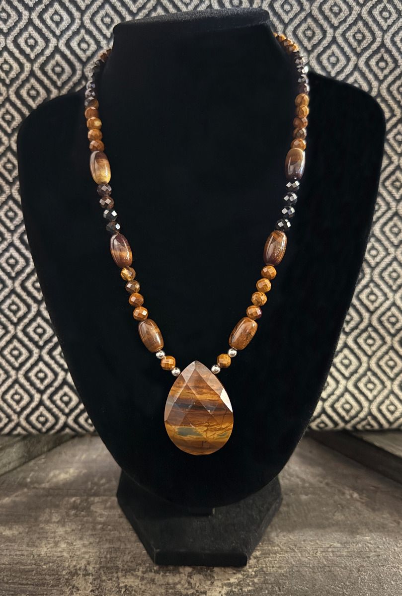 Desert Sunset Necklace and Pendant