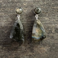Labradorite & Desert Sunset Earrings