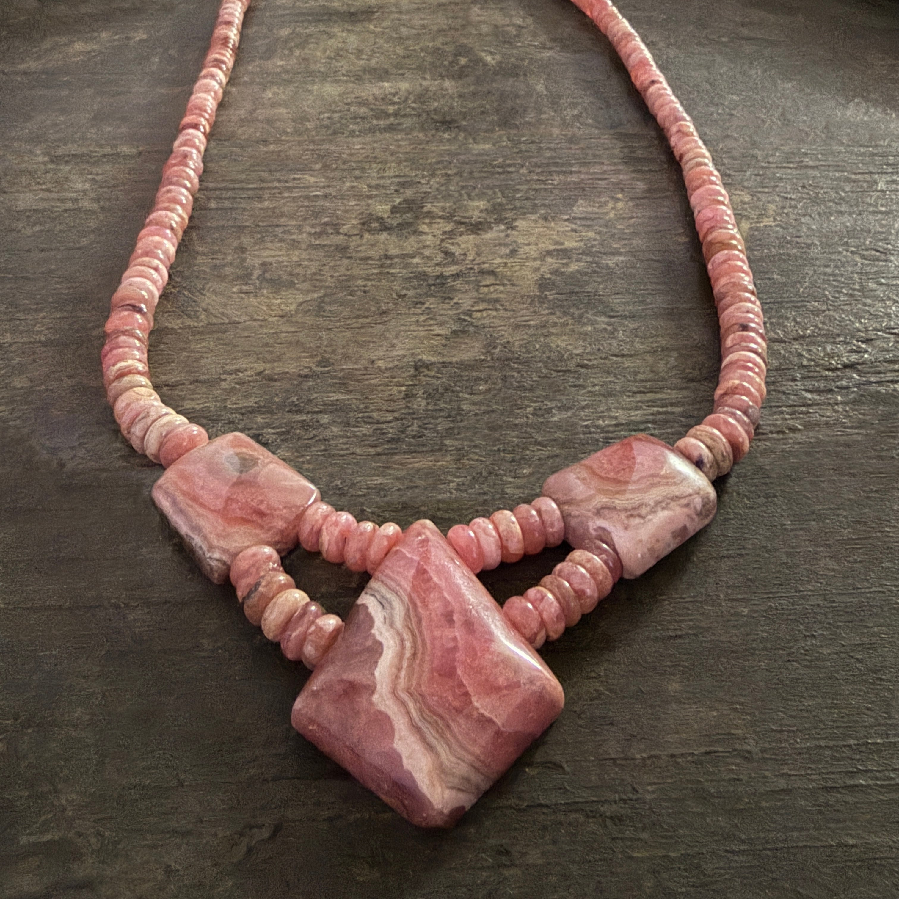Rhodochrosite Necklace