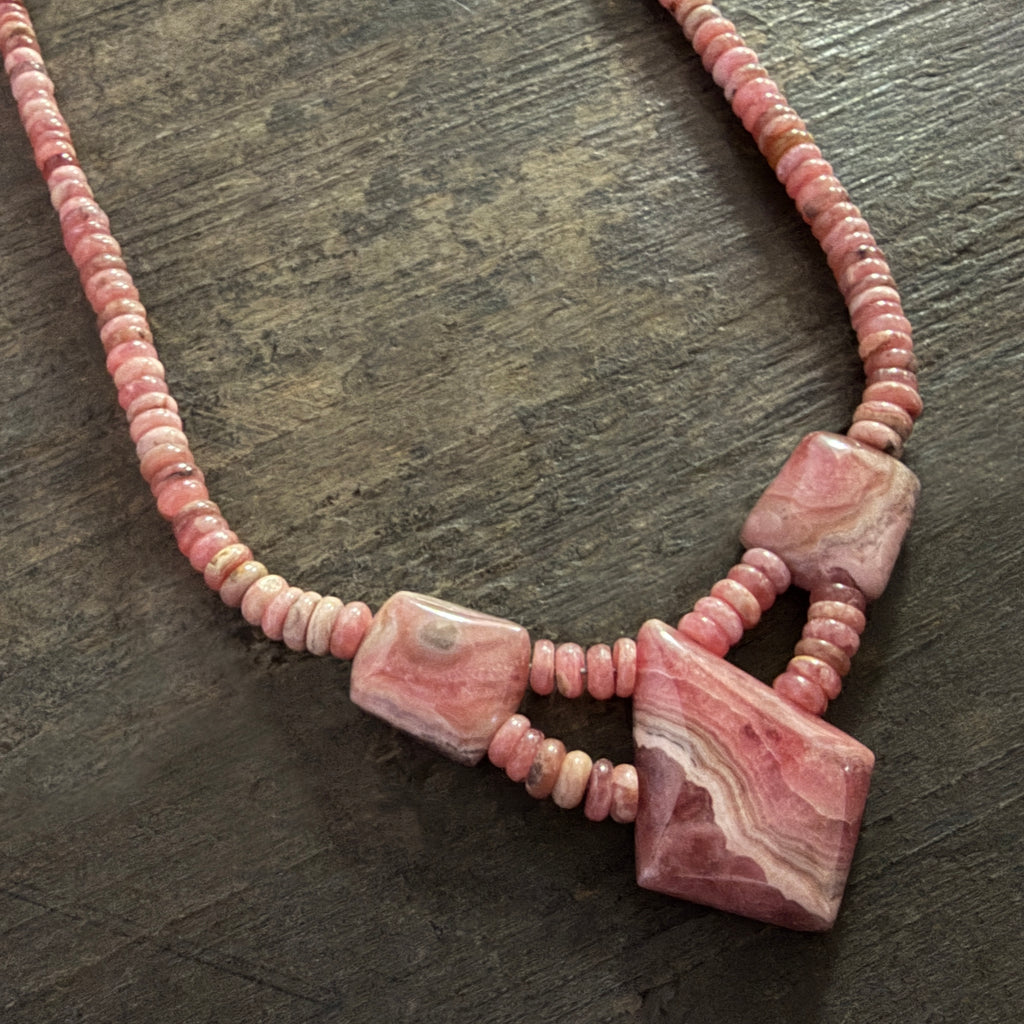 Rhodochrosite Necklace