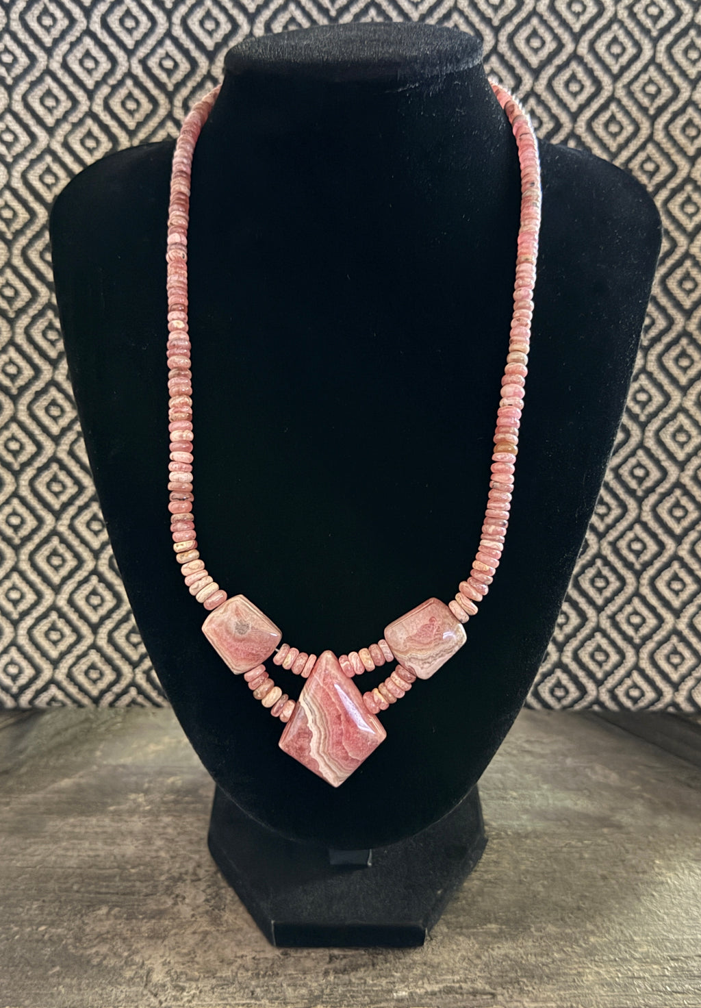 Rhodochrosite Necklace