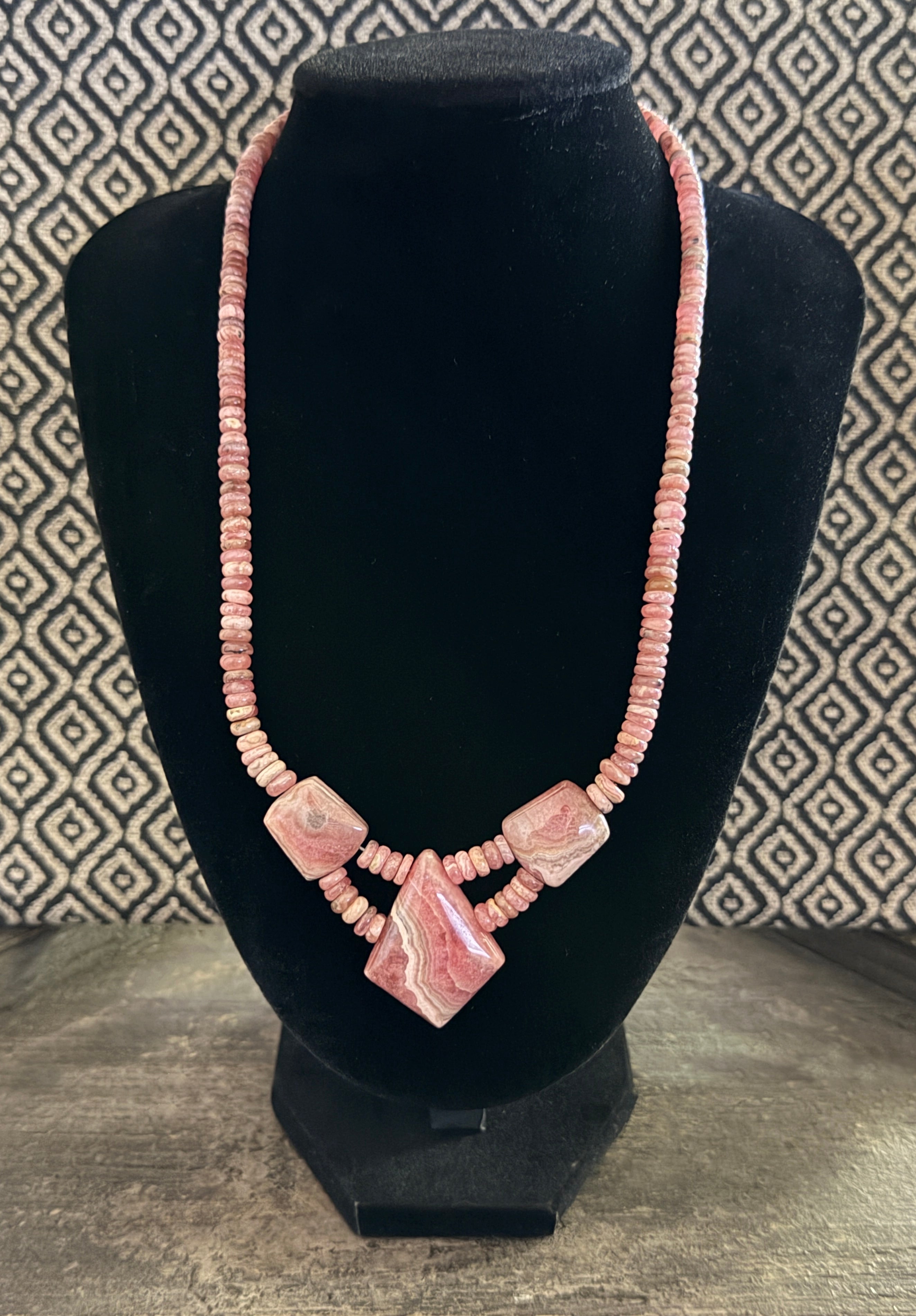 Rhodochrosite Necklace