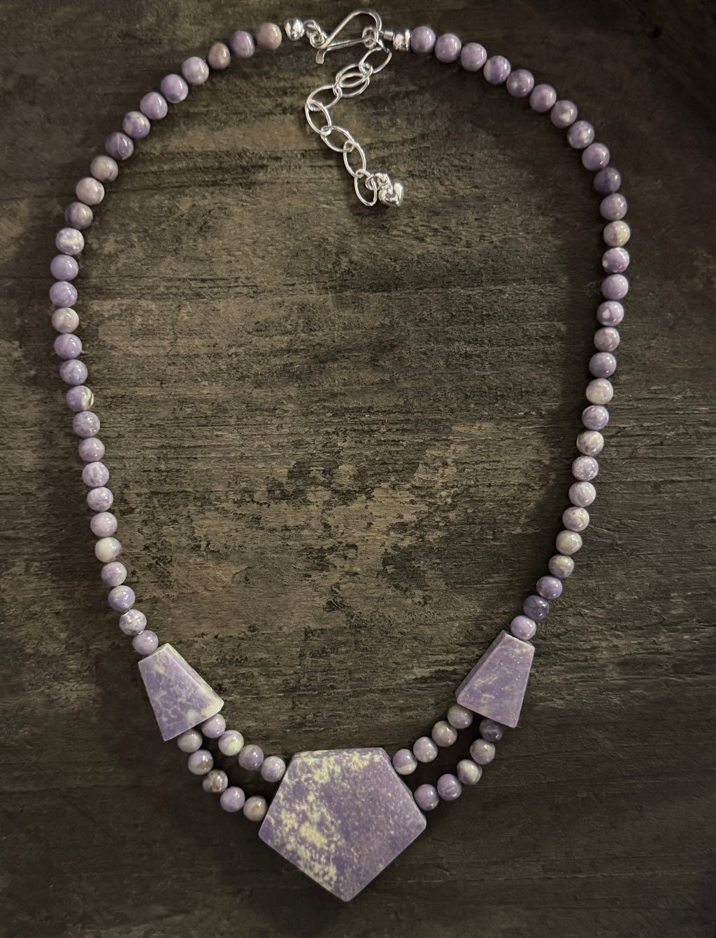 Purple Opal Necklace