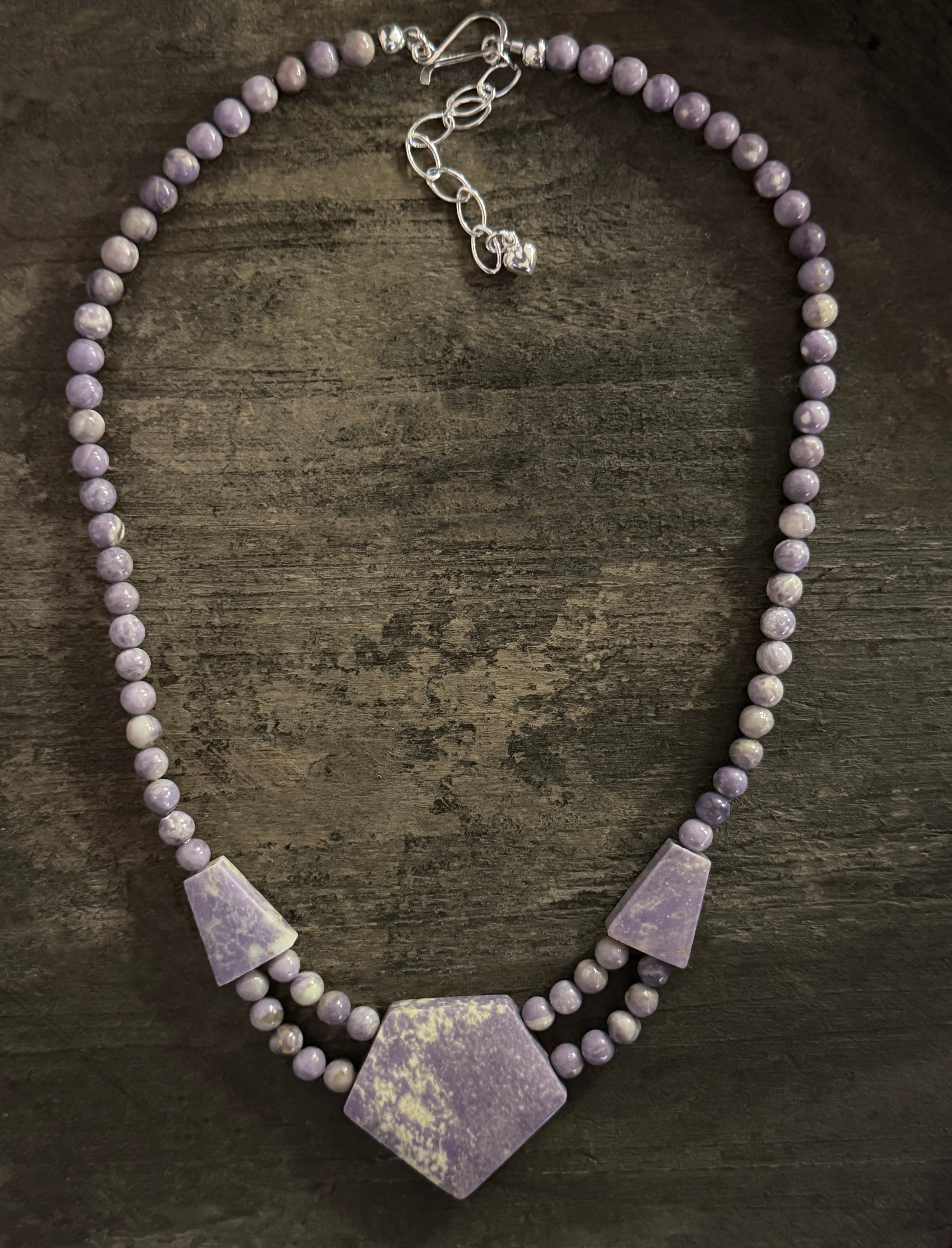 Purple Opal Necklace