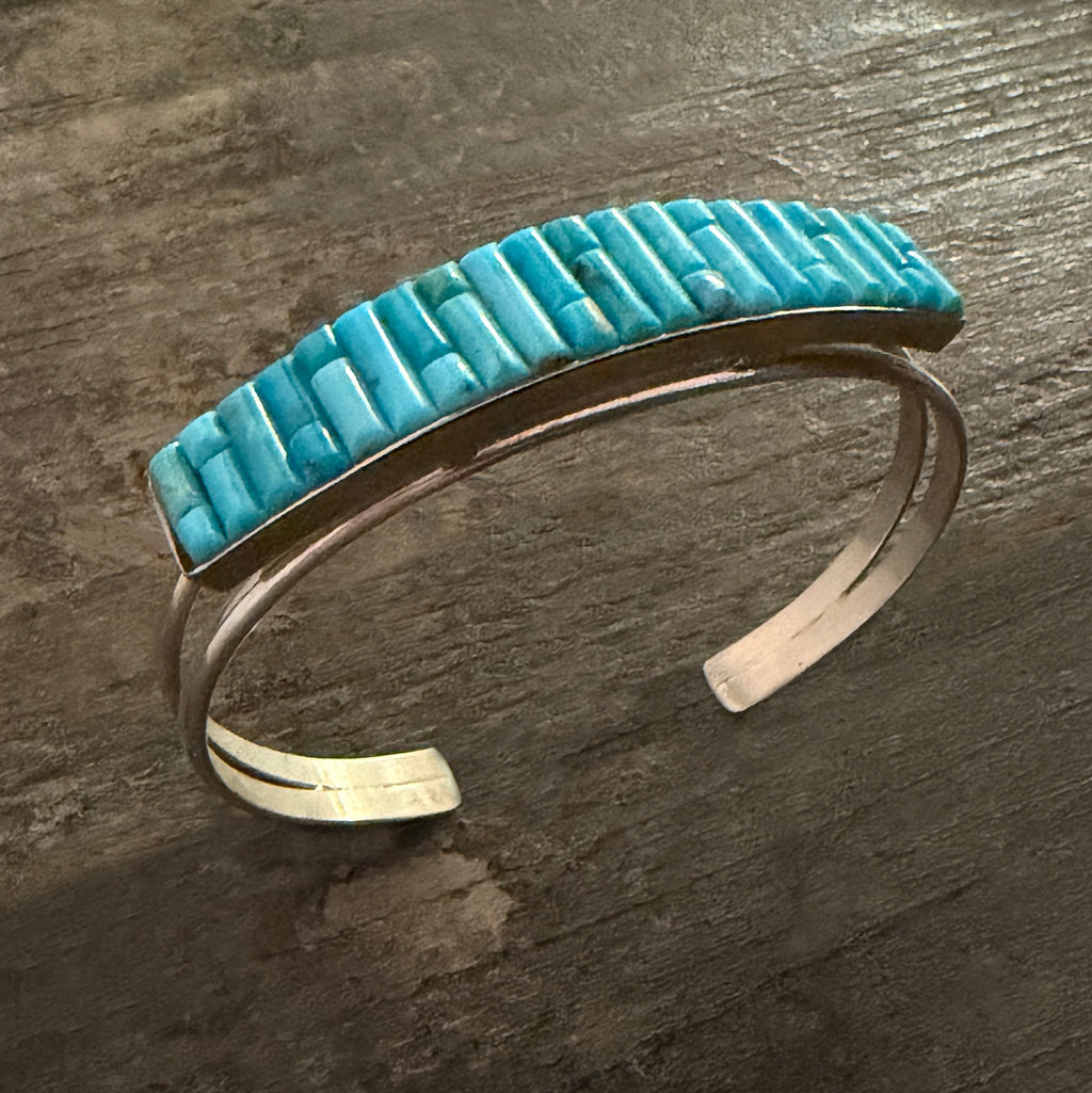 Coudy Mountain Turquoise Cuff