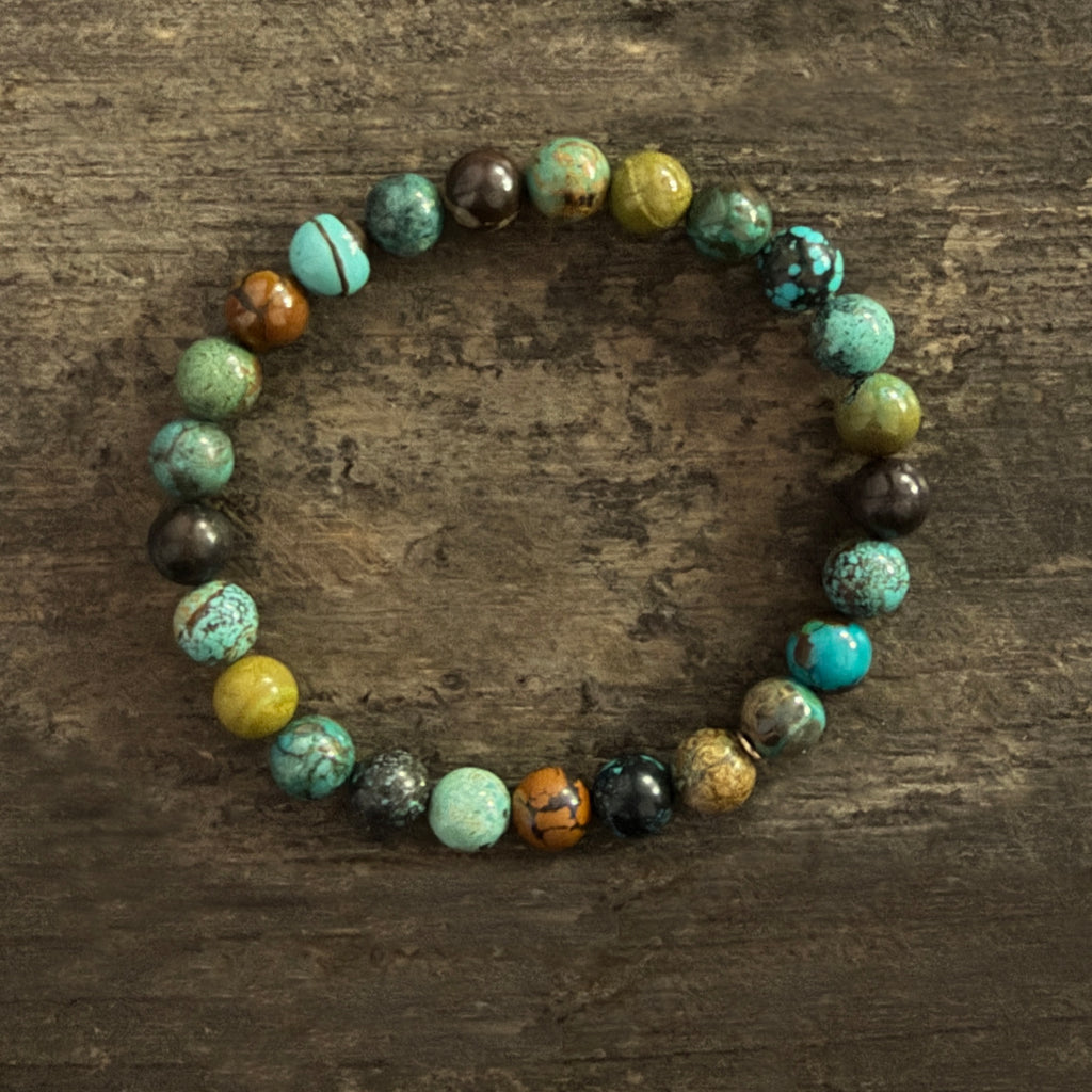 Hubei Turquoise Stretch Bracelet