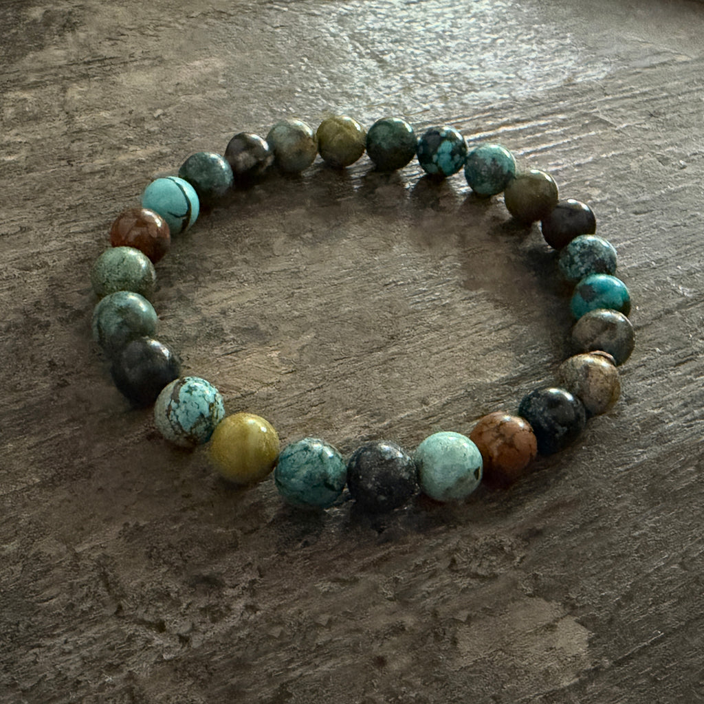 Hubei Turquoise Stretch Bracelet