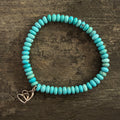Coudy Mountain Turquoise Stretch Bracelet