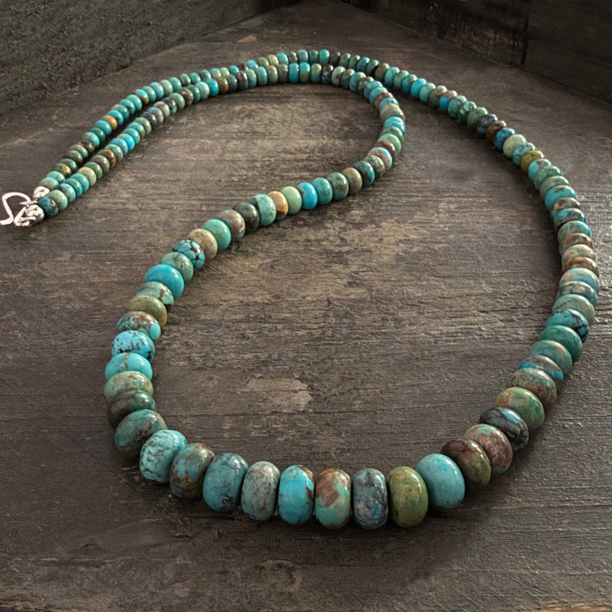 Azure Peaks Turquoise 32" Necklace