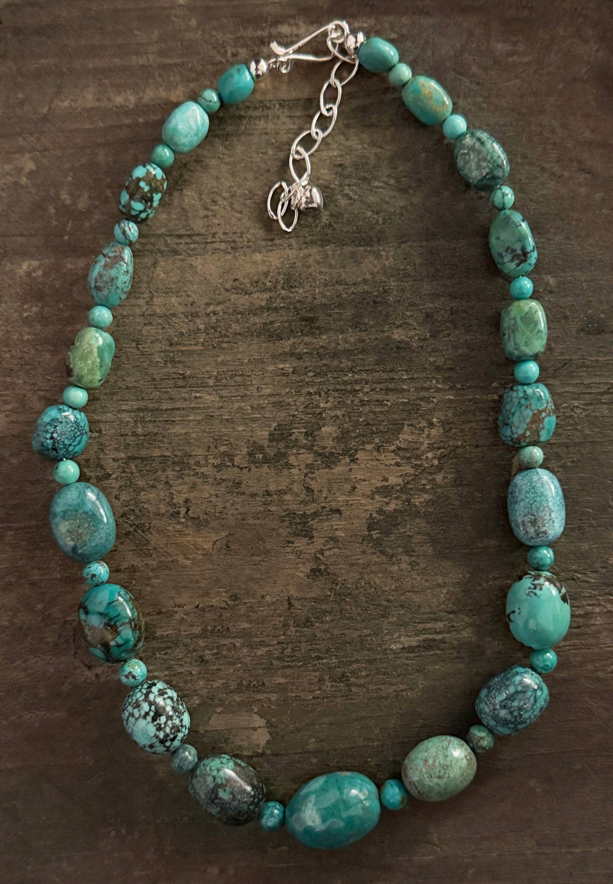 Hubei Turquoise Nugget Necklace