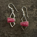 Rhodonite Earrings