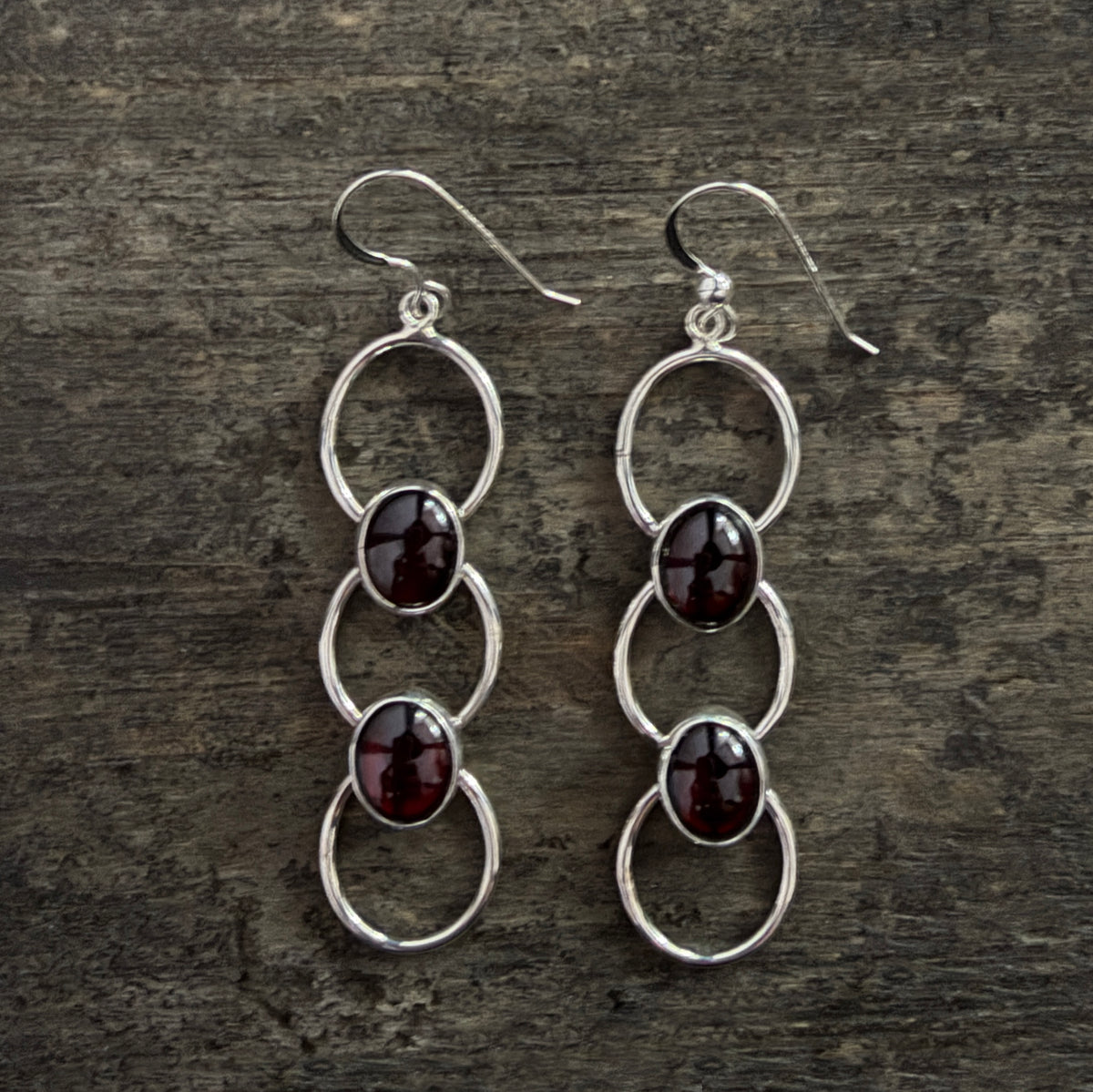 Garnet Earrings