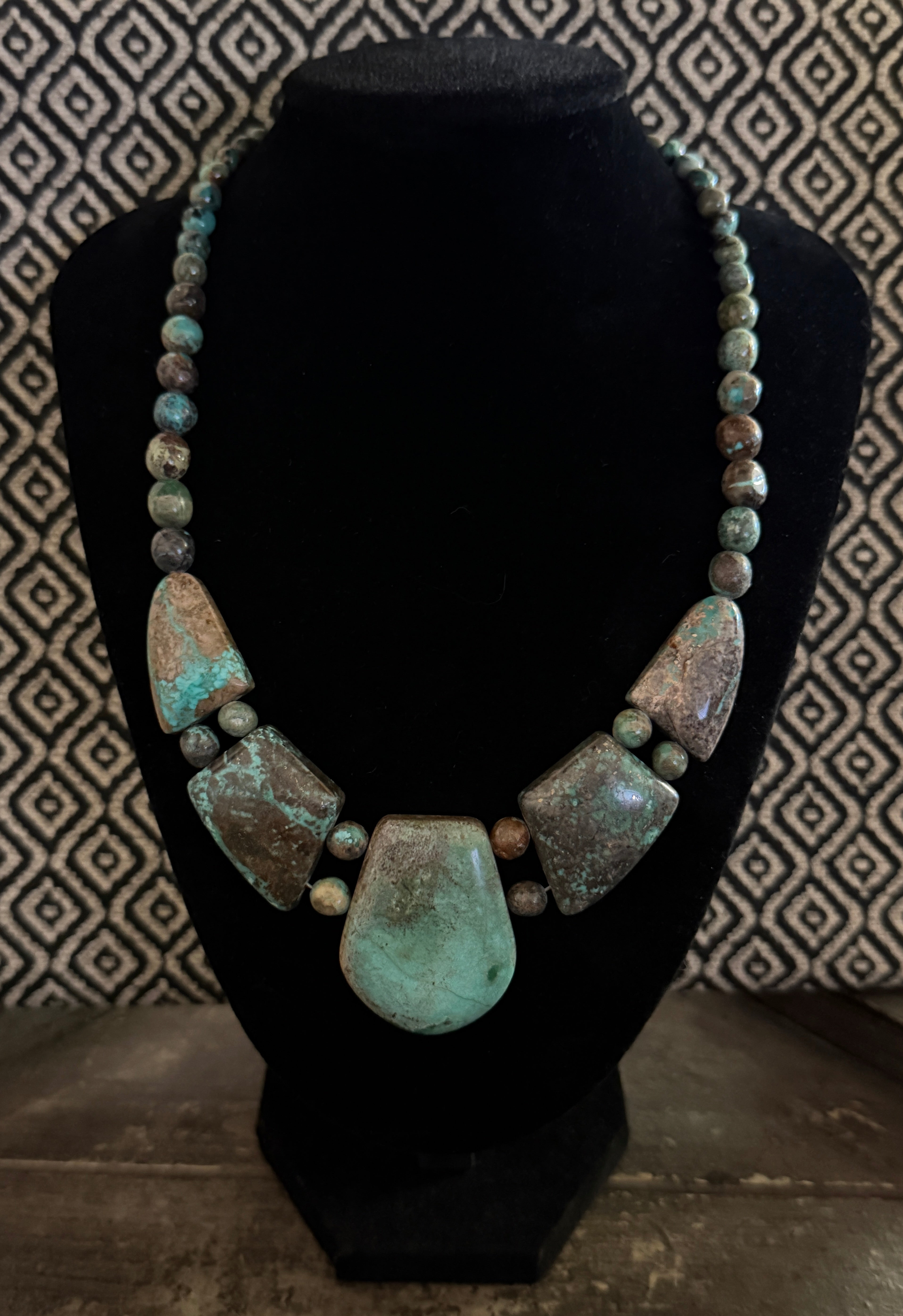 Heavenly Well Lake Turquoise Necklace