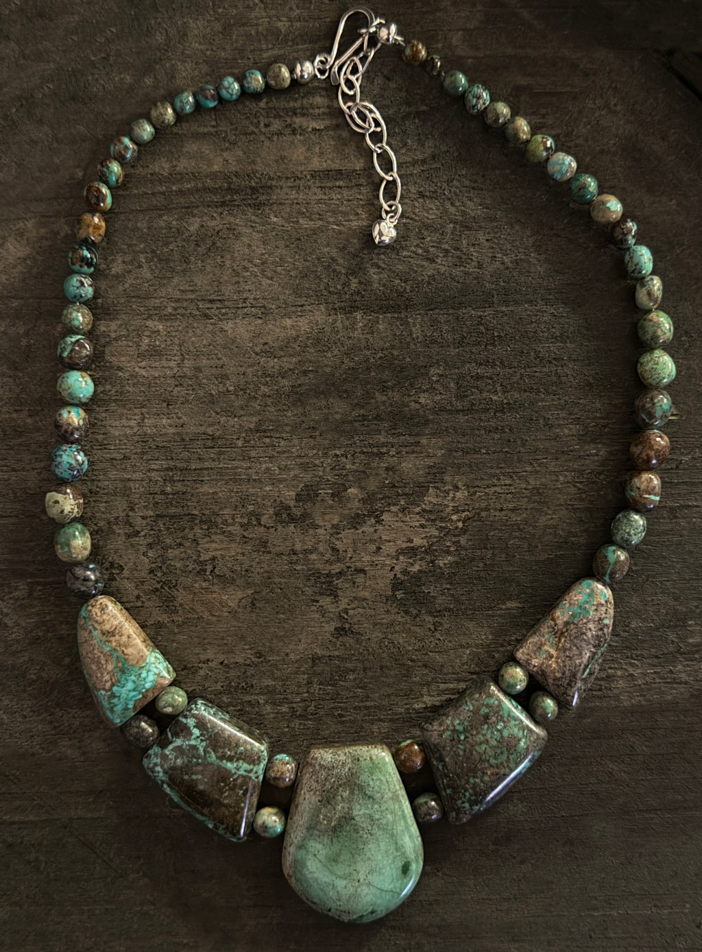 Heavenly Well Lake Turquoise Necklace
