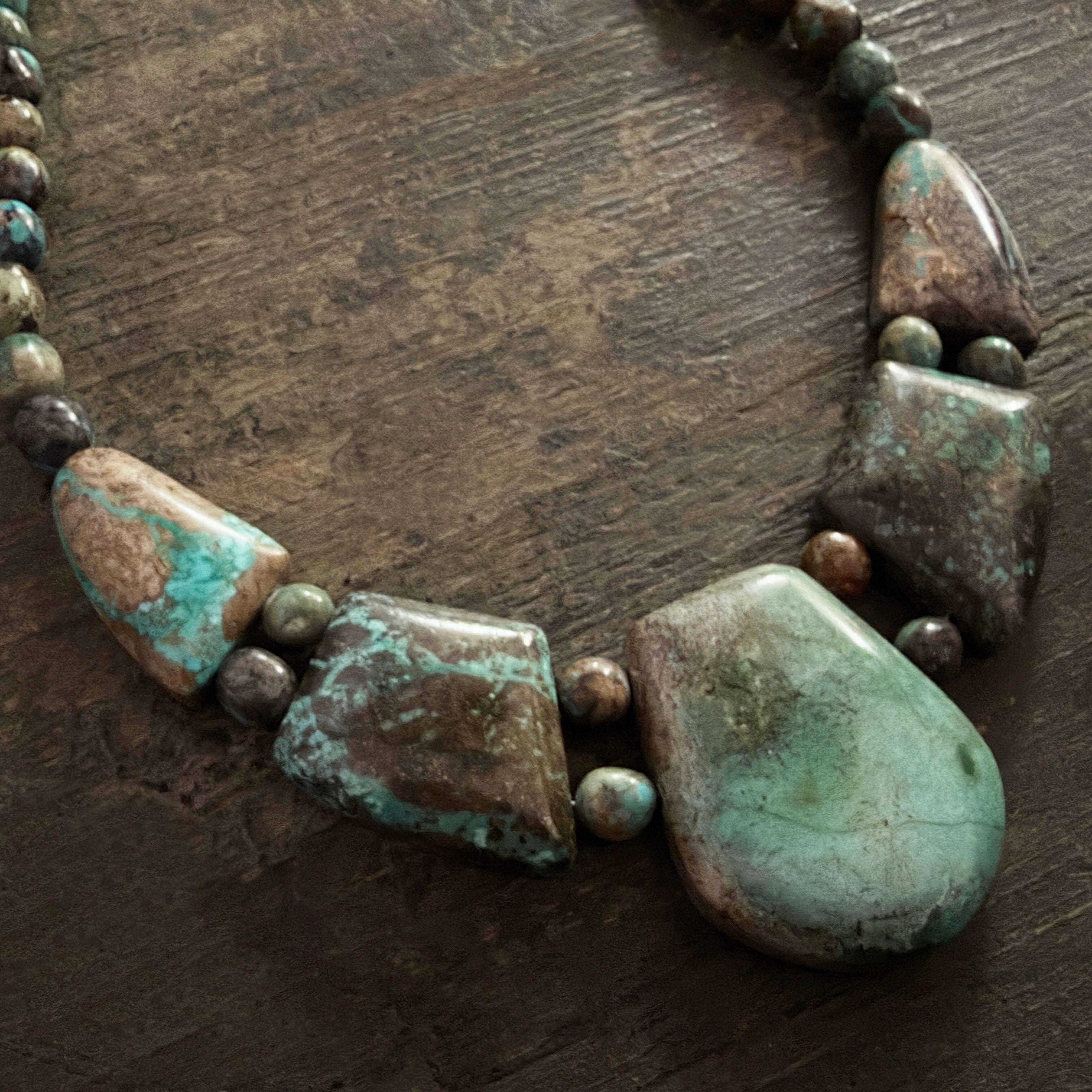 Heavenly Well Lake Turquoise Necklace